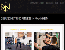 Tablet Screenshot of crossfit-rhein-neckar.de